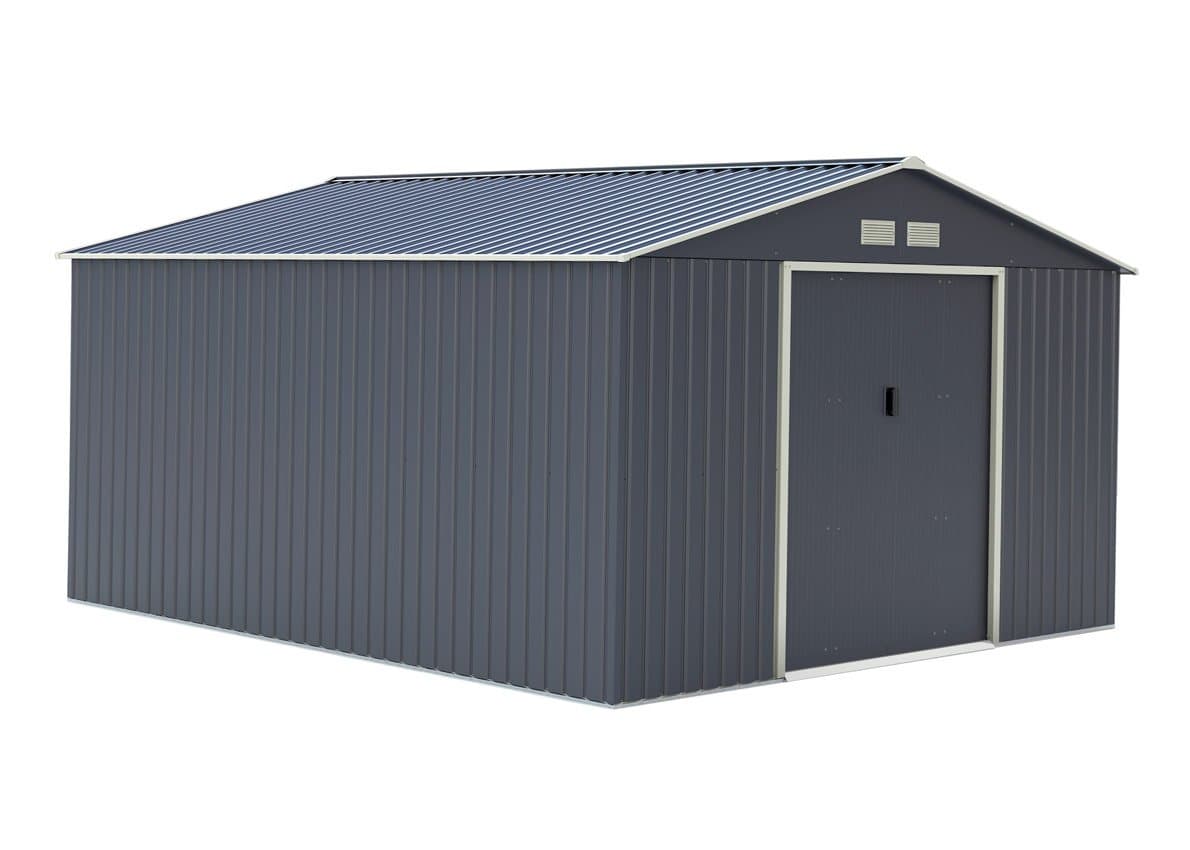 Abri de jardin métal 12.99m² - Prix d'usine