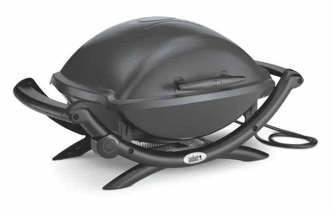 Barbecue électrique WEBER Q 2400, gris / argent