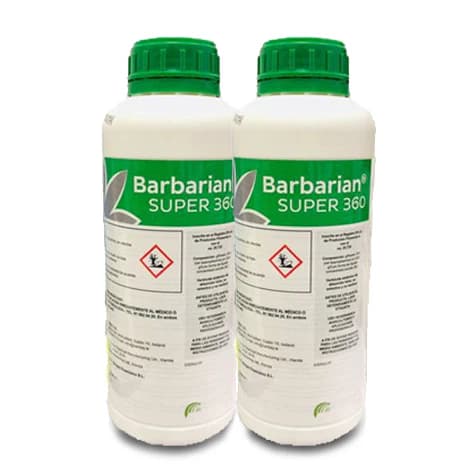 Herbicide 2x1L Barbarian Pour tous les jardins