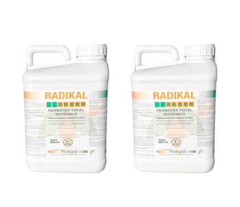 Herbicide Radikal Professionnel 2x5L tous jardins