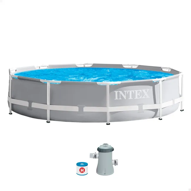 Kit de piscine « Prism » rond 3.05×0.76cm – Intex