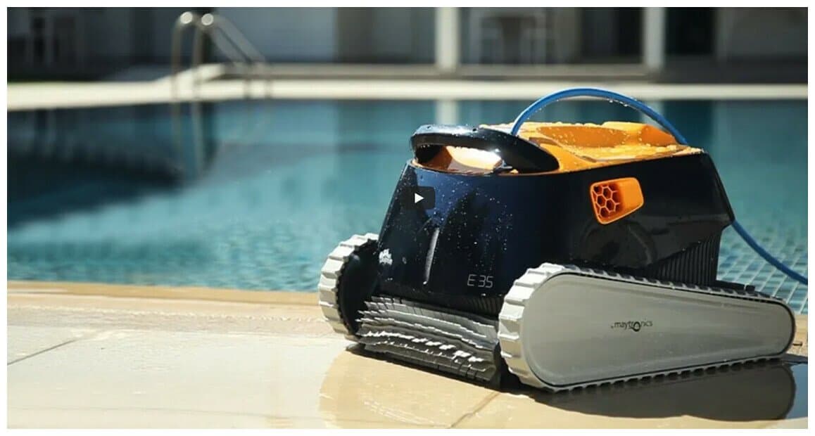 Robot piscine Dolphin E35 avec chariot